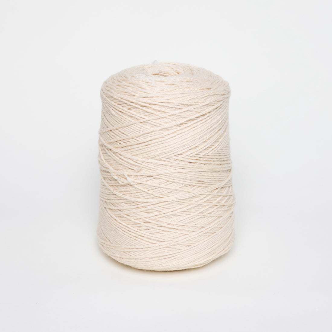 White Beige Wool Yarn (No.62)